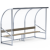 Dugout Birmingham 22 Dugouts kopen? De Dugout Birmingham is de meest voordelige en betrouwbare keuze voor sportclubs die waarde hechten aan comfort, kwaliteit én een duurzame oplossing voor hun sportaccommodatie.